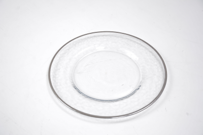 Table Styling - Portaplato Redondo Vidrio/Filo Dorado