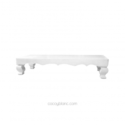 Mesas - Mesita Rectangular Vintage Deslavada