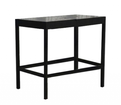 Mesas - Mesa Alta Rectangular Negro Mate