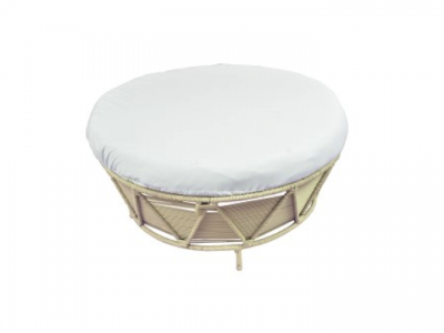 Poufs y Ottomanes - Ottoman Majahua Vainilla