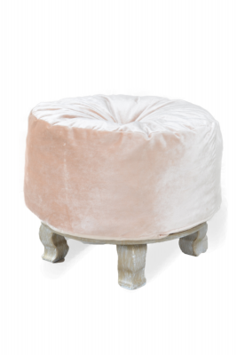 Poufs y Ottomanes - Pouf Pale Blush