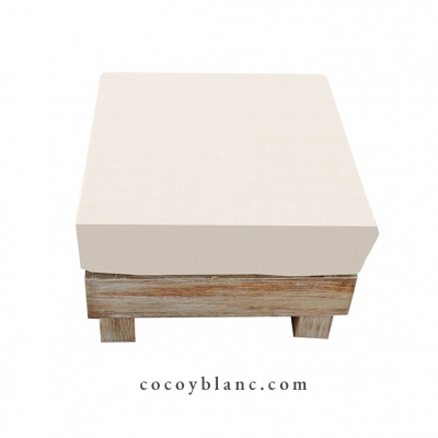 Taburetes - Taburete Off Gold/Ivory