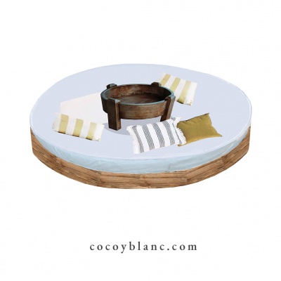 Sillas, Sillones y Más - Tumbona Redonda