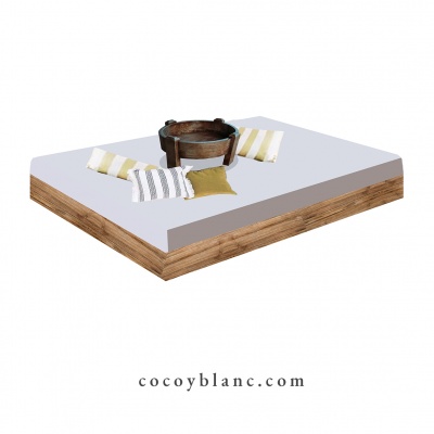 Sillas, Sillones y Más - Tumbona cuadrada