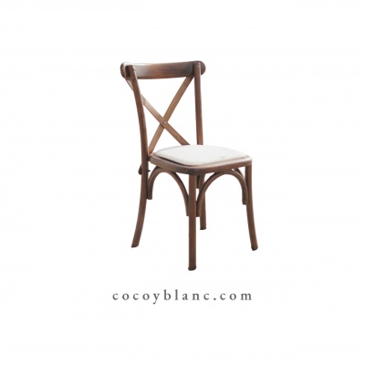 Sillas - Silla Crossback Tabaco