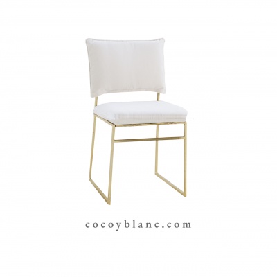 Sillas - Silla Bertrada Oro/Ivory